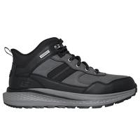 Skechers Men's Slip-ins Waterproof Relaxed Fit: Slade Ultra - Turner Boots in Black/Gray, Size 7 | Leather/Synthetic/Textile