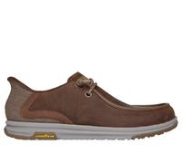 Skechers Men's Slip-ins x John Deere Relaxed Fit: Melson 2.0 - Aldric Sneaker in Desert, Size 7 | Leather/Textile/Synthetic