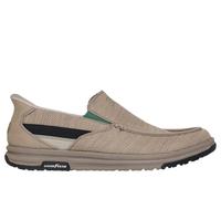Skechers Men's Slip-ins x John Deere Relaxed Fit: Melson 2.0 - Chaz Sneaker in Taupe, Size 9 | Textile/Synthetic, Vegan