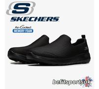 SKECHERS Mens GOwalk Max Trainers Black/Black 7