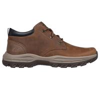 Skechers Mens Smart Boots Relaxed Fit Knowlson Ramhurst leather Lace Up brown UK