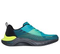 Skechers Men's Snoop Dogg: Snoop Ace - Cyber Walker Sneaker in Black/Green, Size 10 | Textile/Synthetic, Vegan