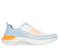 Skechers Men's Snoop Dogg: Snoop Ace - Cyber Walker Sneaker in White/Blue, Size 11 | Textile/Synthetic, Vegan