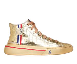 Skechers Men's Snoop Dogg: Snoop One - Gold Medal Snoop Sneaker , Size 8 | Leather