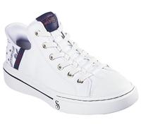Skechers Men's Snoop Dogg:Snoop One-Og Canvas Hands Free Slip-ins Sneaker, White/Navy/Red, 9