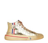 Skechers Mens Snoop Gold Canvas High Top