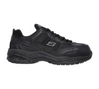Skechers Mens Soft Stride Grinnell Safety Trainers - Black
