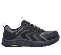 Skechers Men's Speed-Flex Trekker Work Shoes, Black Textile/Synthetic, 8 UK