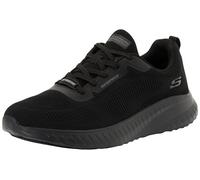 Skechers Men's Squad Chaos Sr Parley Work Shoes, Black Textile/Synthetic, 8.5 UK