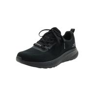 Skechers Men's Work Waterproof Slip-Resistant: Squad Chaos Sneaker in Black, Size 9.5 | Textile/Synthetic