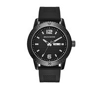 Skechers Men's SR5000 Analog Display Quartz Black Watch