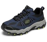 Skechers Men's Stamina at Trekking Low Cut, Navy Synthetic/Mesh/Black Trim, 7.5 UK