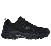 Skechers Men's Stamina at Upper Stitch Trekking Low Cut Shoes, Black Synthetic/Mesh/Trim, 8.5 UK