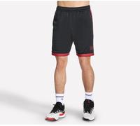 Skechers Men's Street Basketball 8 Inch Short in Black, Size Medium | Polyester