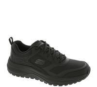 Skechers Men's Street Treader Sr Lace Up Shoe with Goodyear Rubber Outsole, black, 10 UK