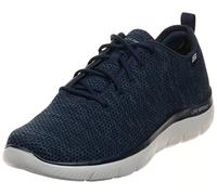 Skechers Men's Summit Doharis Trainers, Navy Knit Trim, 7.5 UK