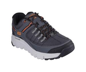 Skechers Mens Summit Outdoor Trainers (10.5 UK) (Charcoal/Grey/Orange)