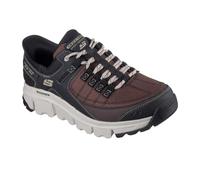 Skechers Mens Summits at 237622-Brtp Brown/Taupe Slip on Shoes UK 7