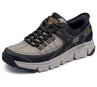 Skechers Men's Trainers Summits at Taupe Synthetic/Mesh Black Trim 6 UK