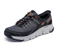 Skechers Mens Summits at Hands Free Slip in, Gray/Orange, 10 UK Wide
