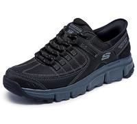 Skechers Mens Summits at Hiking Shoes (10 UK) (Black/Charcoal)