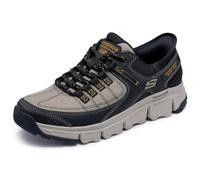 Skechers Men's Summits at Trainers, Taupe Synthetic/Mesh/Black Trim, 10.5 UK