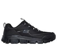 Skechers Men's Summits at Triple Bridges Sneaker, Black Textile/Synthetic/Trim, 11 UK