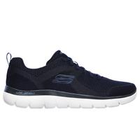 Skechers Men's Summits - Brisbane Sneaker in Navy Blue, Size 6 | Textile/Synthetic, Vegan, Machine Washable