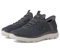Skechers Men's Summits High Range Hands Free Slip-in Sneaker Charcoal 11.5 Wide