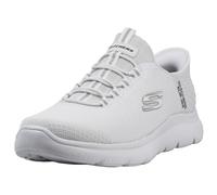 Skechers Men's Summits High Range Hands Free Slip-in Sneaker, White, 8 Wide