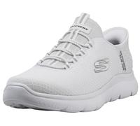Skechers Men's Summits High Range Slip-in Sneakers, White, 8 Wide