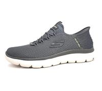 Skechers Men's Summits High Range Trainers, Charcoal Mesh/Trim, 11 UK