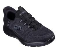 Skechers Men's Summits Key Pace Sneaker, Black, 7 UK