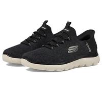 Skechers Men's Summits Key Pace Hands Free Slip-in Loafer, Black, 14.5 UK