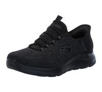 Skechers Men's Summits Key Pace Hands Free Slip-in Loafer Black/Black 6.5 Wide