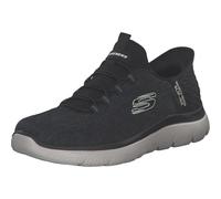 Skechers Mens Slip Ins Trainers Summits Black Easy On Hands Free Shoes 232469