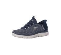Skechers Men's Summits Key Pace Trainers, Navy Mesh, 8 UK
