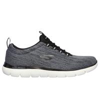 Skechers Men's Summits - Louvin Sneaker in Black/White, Size 11 | Textile/Synthetic, Machine Washable