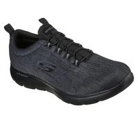 SKECHERS MENS SLIP ON SHOES MEMORY FOAM WIDE FIT TRAINER SKETCHER BLACK 8 11 12