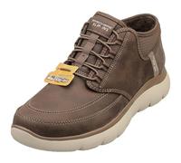 Skechers Summits Siegul Mens Choc Slip-Ins Casual Smart Ankle Chukka Boots