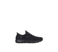Skechers Men's Summits Slip In Lace Trainers Black | Size: 7 Skechers Black 7