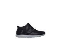 Skechers Men's Summits Slip-Ins Performtex Mid Top W/ Bungee Black Suede | Size: 8 Skechers Black 8