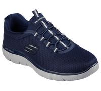 Skechers Men's Summits Sneaker in Navy Blue, Size 11 | Textile/Synthetic, Vegan, Machine Washable