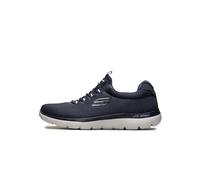 Skechers Men's Summits Sneaker, Navy Mesh Trim, 11 UK