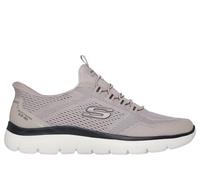 (, ) Skechers Summits Top Rate Textile Men's Taupe/Black Standard Trainers