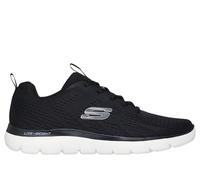 Skechers Men's Summits - Torre Sneaker in Black/Natural, Size 8 | Textile/Synthetic, Vegan, Machine Washable