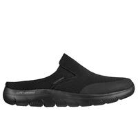 Skechers Men's Summits - Vindicator Slip-On Shoes in Black, Size 14 | Textile/Synthetic, Machine Washable
