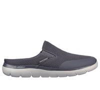 Skechers Men's Summits - Vindicator Slip-On Shoes in Charcoal, Size 9.5 | Textile/Synthetic, Machine Washable