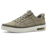 Skechers Men's Sup-Air Jettz Slip-On Sneakers, Olive Canvas, 7.5 UK