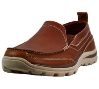 Skechers Men's Superior Milford Loafers, Luggage, 11